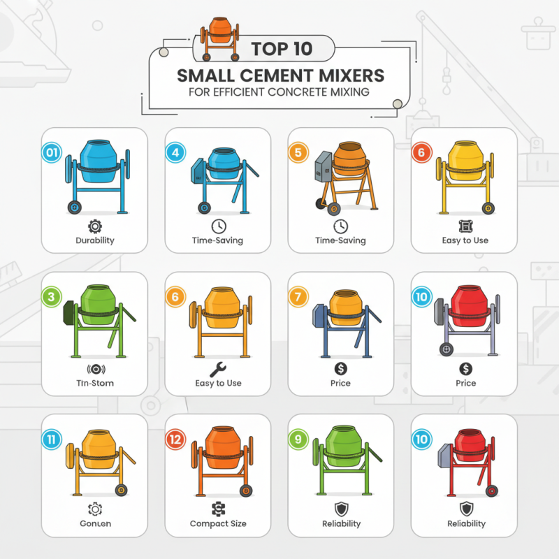 Top 10 Small Cement Mixers for Efficient Concrete Mixing?