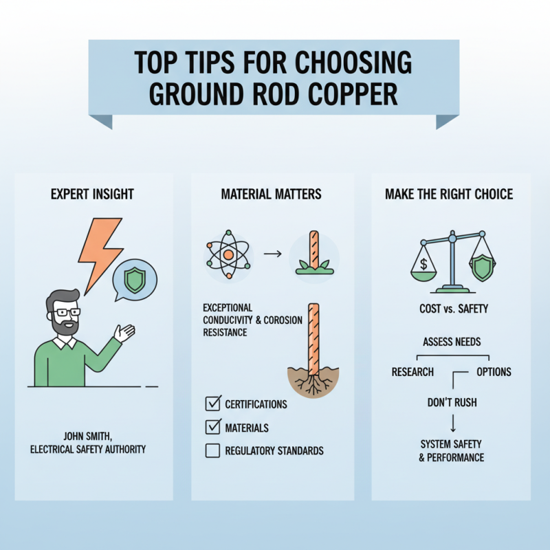 Top Tips for Choosing Ground Rod Copper for Your Needs?