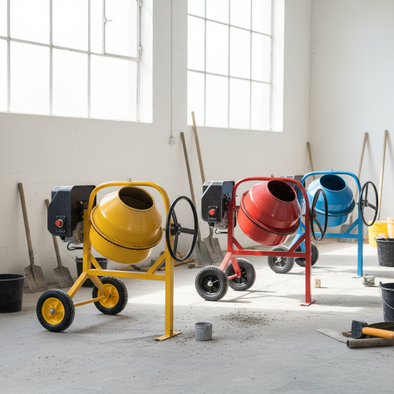 How to Choose the Best Small Cement Mixer for Concrete?