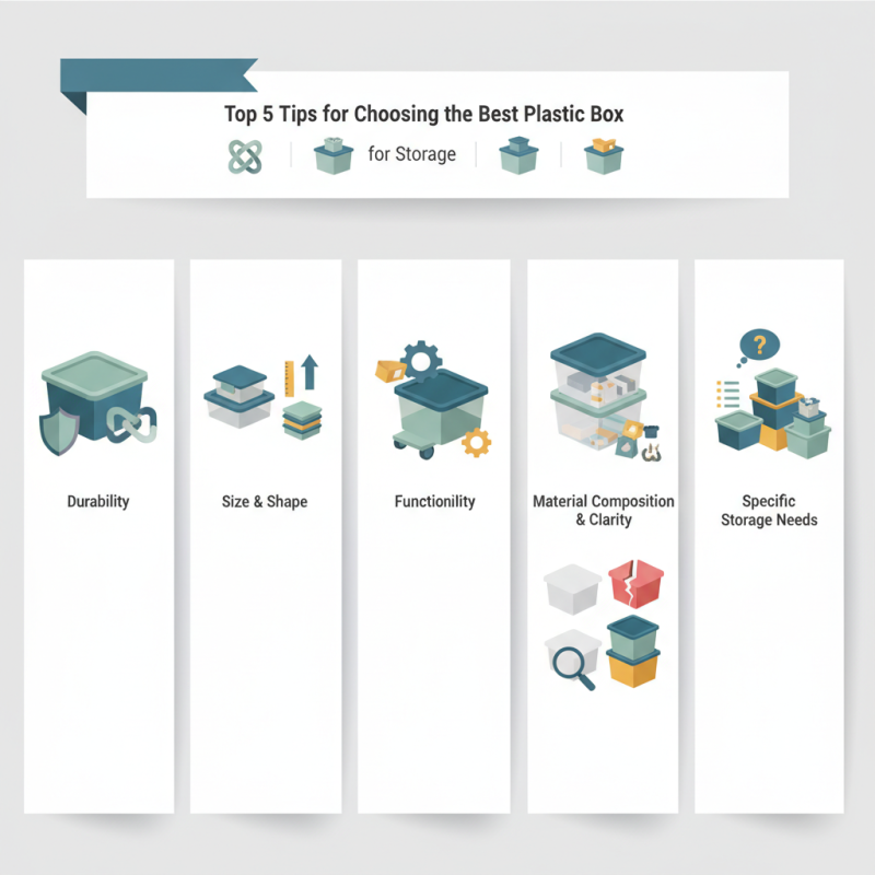 Top 5 Tips for Choosing the Best Plastic Box for Storage?