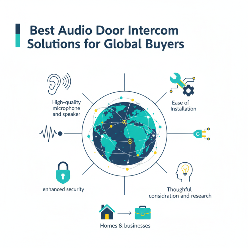 Best Audio Door Intercom Solutions for Global Buyers?