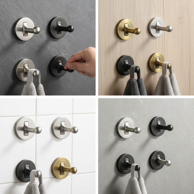 How to Choose the Best Zinc Alloy Robe Hooks for Your Needs?