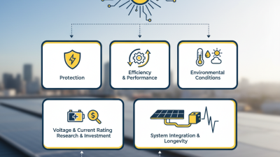 Top 5 Tips for Choosing China Solar System 800V MCCB?
