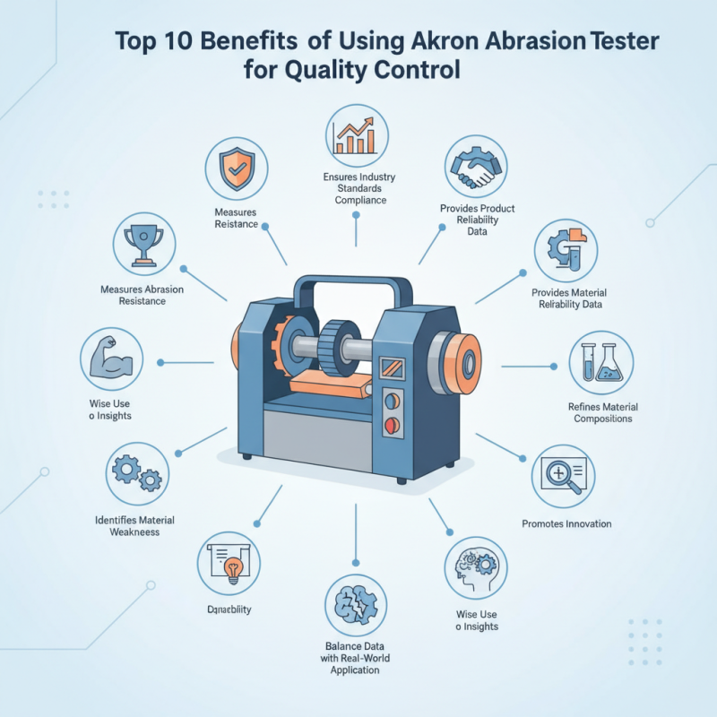 Top 10 Benefits of Using Akron Abrasion Tester for Quality Control?
