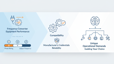 Essential Tips for Choosing the Right Frequency Converter?