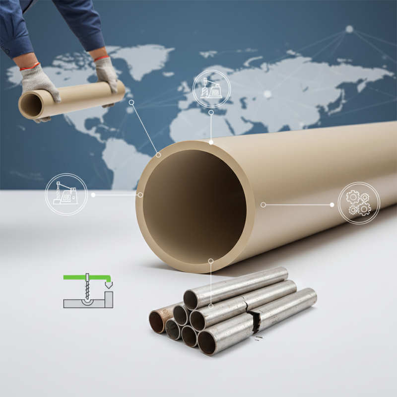 What are the Benefits of Cast Nylon Pipe for Global Buyers?