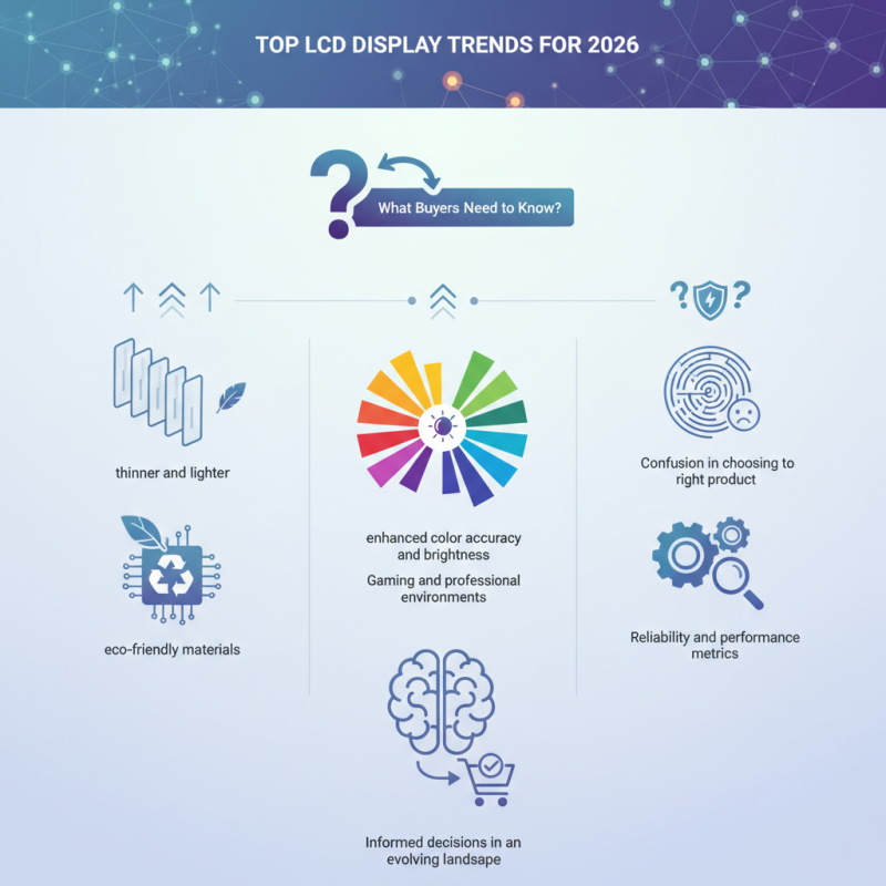 Top LCD Display Trends for 2026 What Buyers Need to Know?
