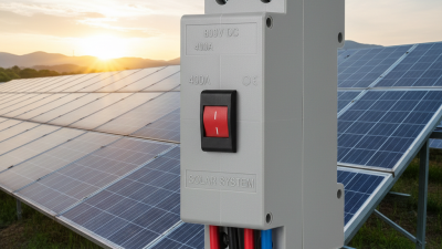 How to Choose the Right China Solar System 800V MCCB?