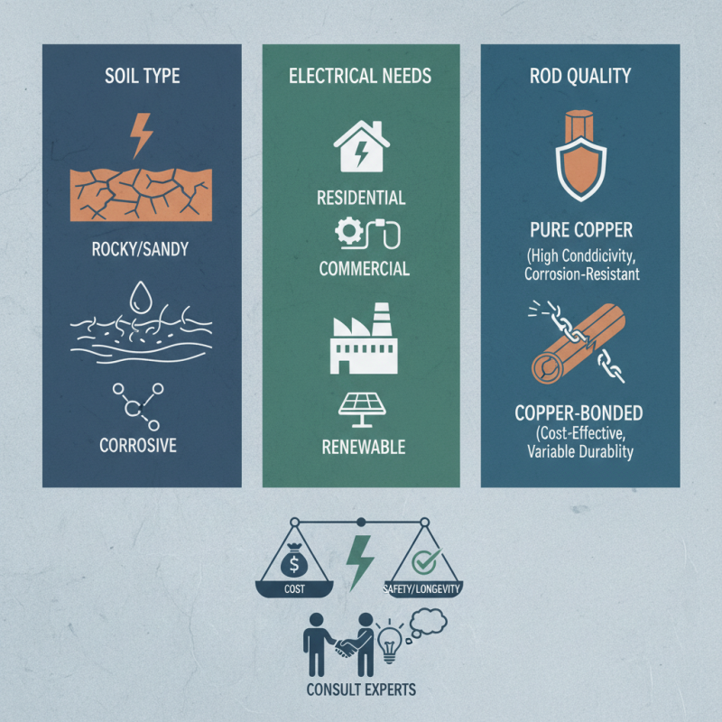 How to Choose the Best Ground Rod Copper for Your Needs?