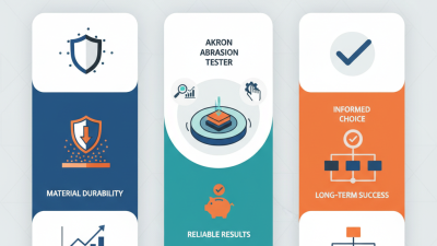 2026 Best Akron Abrasion Tester for Global Buyers Needs?