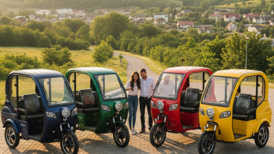 How to Choose the Best Electric Passenger Tricycle for You?