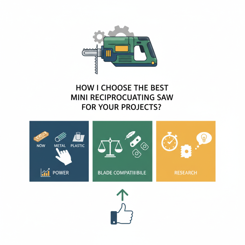 How to Choose the Best Mini Reciprocating Saw for Your Projects?