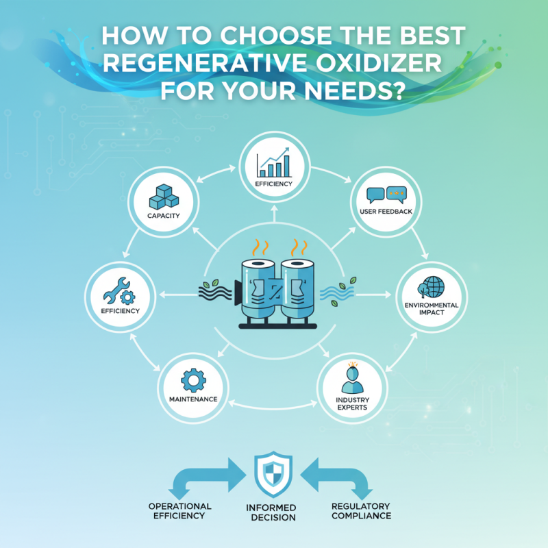 How to Choose the Best Regenerative Oxidizer for Your Needs?