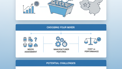 How to Choose the Best Double Shaft Mixer from China?