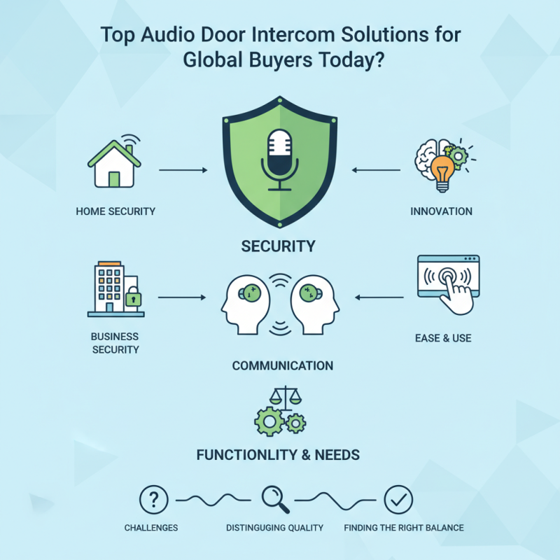 Top Audio Door Intercom Solutions for Global Buyers Today?