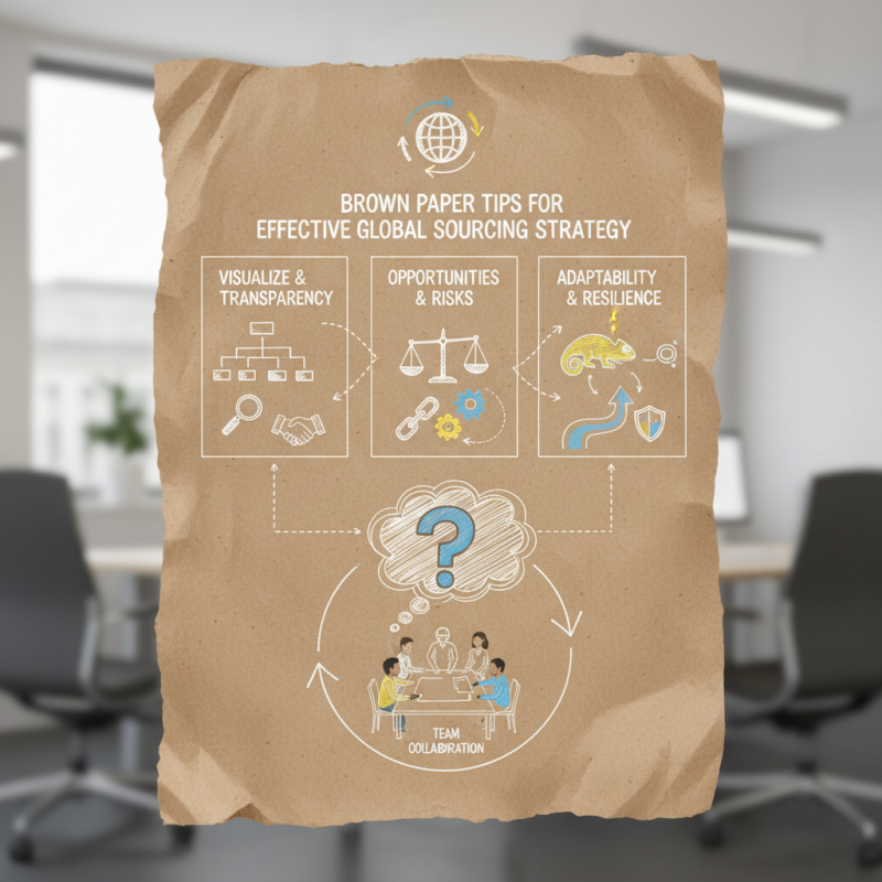 Brown Paper Tips for Effective Global Sourcing Strategy?