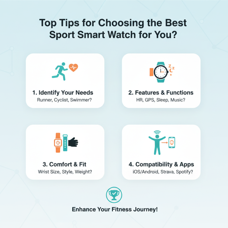 Top Tips for Choosing the Best Sport Smart Watch for You?