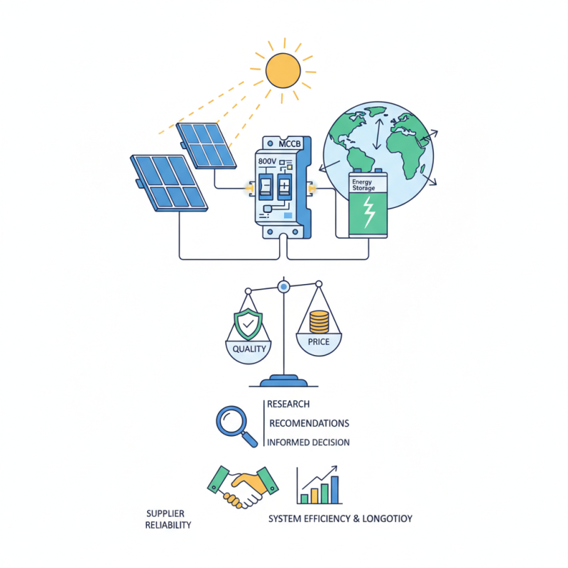China Solar System 800V MCCB Best Options for Global Buyers?