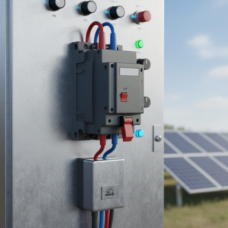 How to Choose China Solar System 800V MCCB for Your Needs?