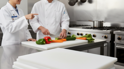 Why Choose Hdpe Cutting Board Material for Your Business?