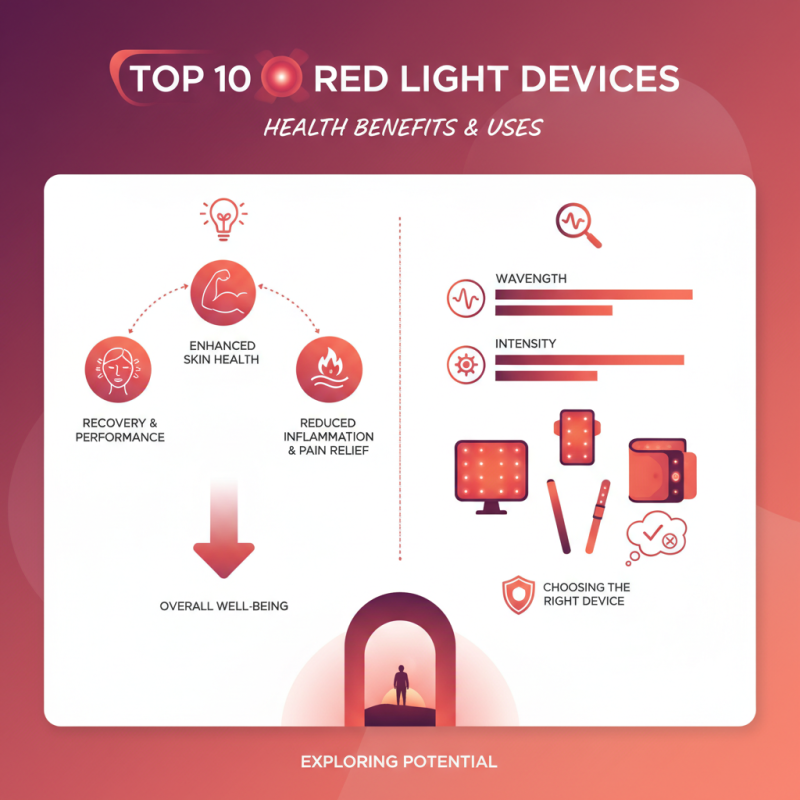 Top 10 Red Light Devices for Health Benefits and Uses?