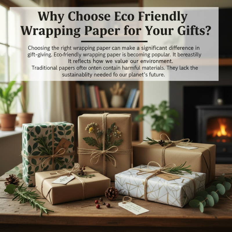 Why Choose Eco Friendly Wrapping Paper for Your Gifts?