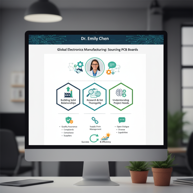 How to Source Pcb Board for Global Electronics Manufacturing?