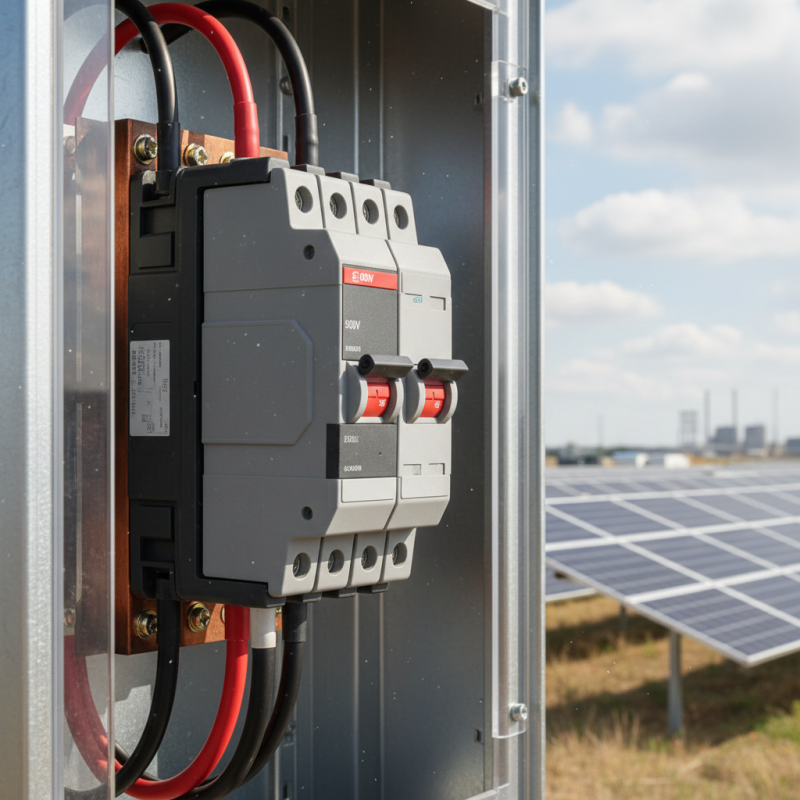 Why Choose China Solar System 800v MCCB for Your Projects?