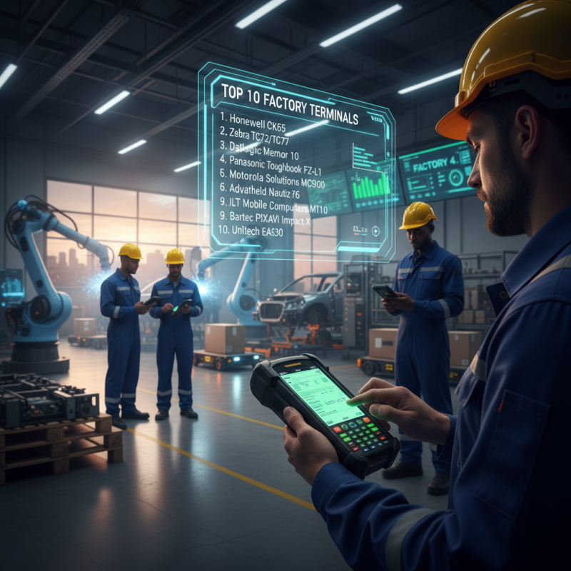 Топ-10 Высококачественных Терминалов Сбора Данных для Заводов?