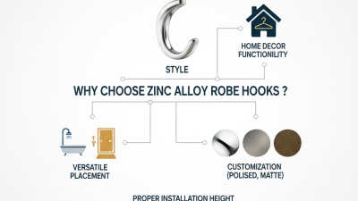 Why Choose Zinc Alloy Robe Hooks for Your Home Decor?