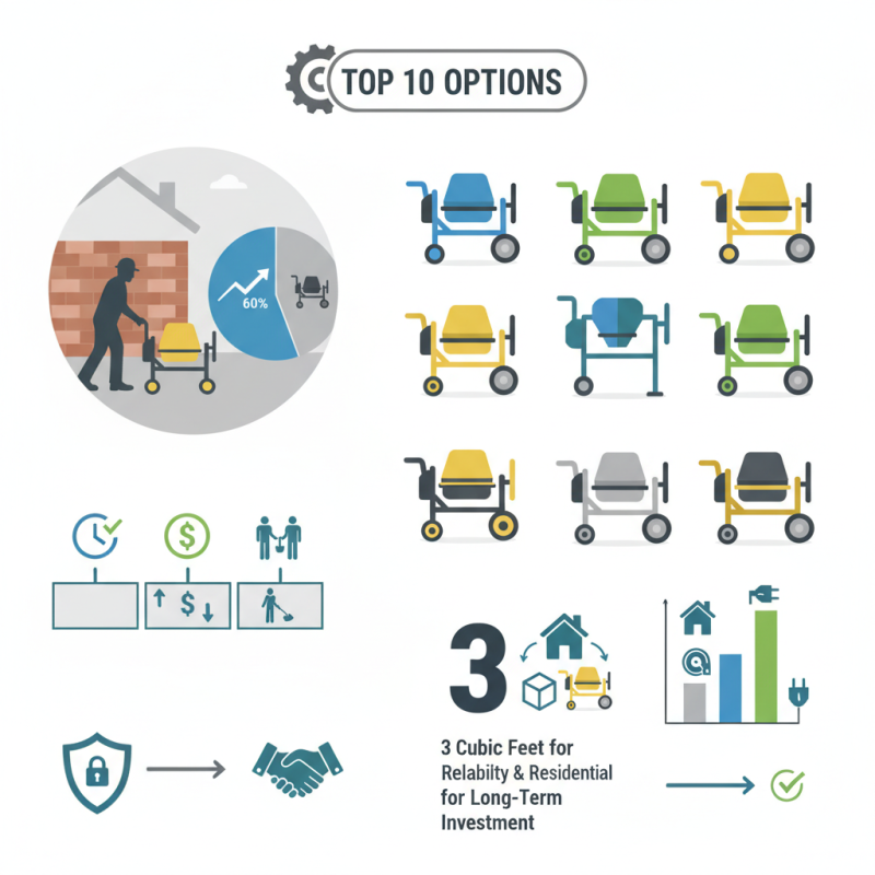 Top 10 Small Cement Mixer Concrete Options for Buyers