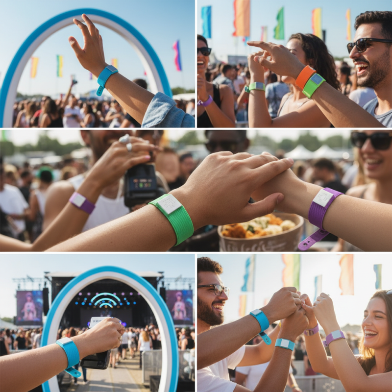 Top 10 Benefits of Elastic RFID Wristbands for Events?