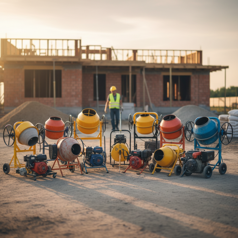 Top 10 Small Cement Mixer Concrete Options for Your Projects?