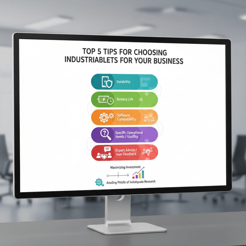 Top 5 Tips for Choosing Industrial RFID Tablets for Your Business?