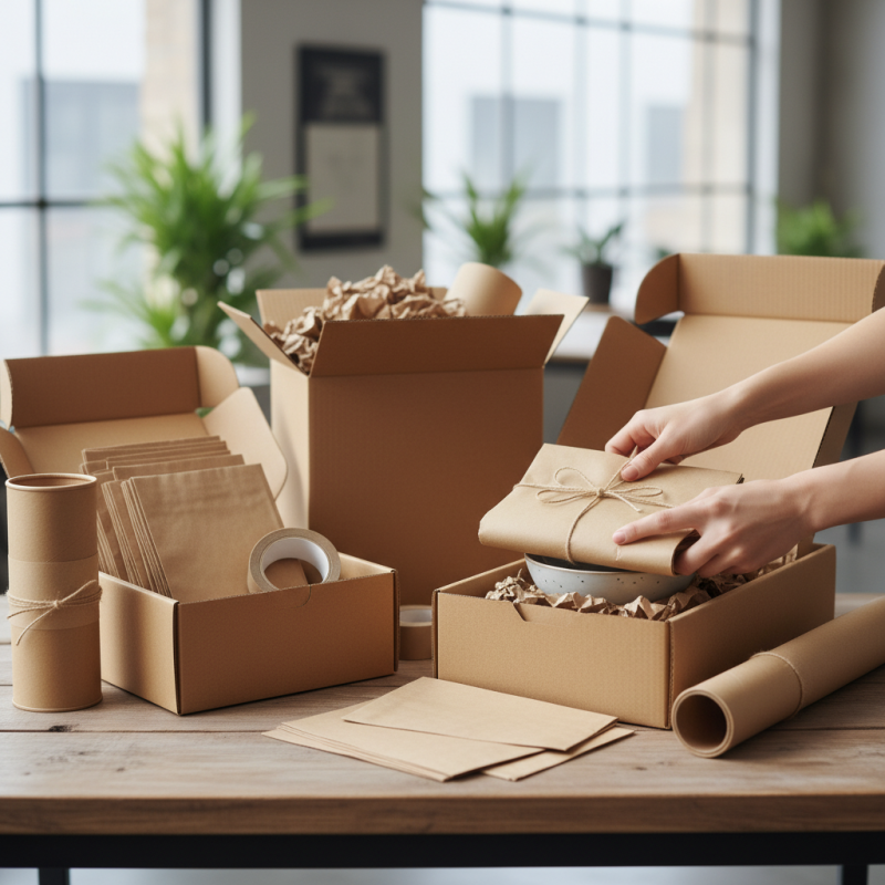 How to Use Brown Paper for Sustainable Packaging Solutions?