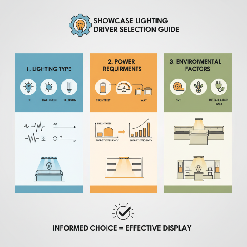 How to Choose the Right Showcase Lighting Driver for Your Needs?