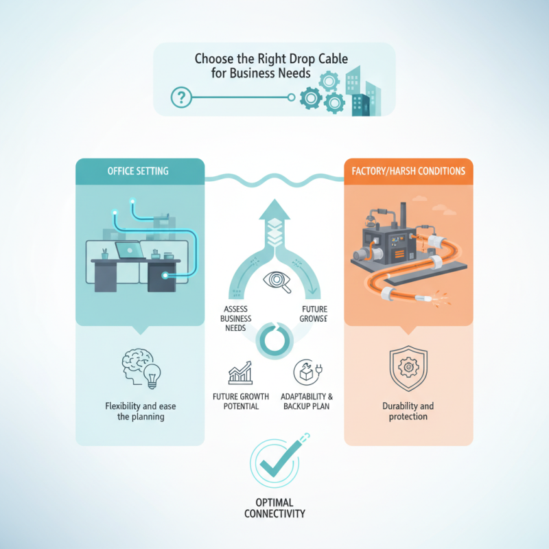 How to Choose the Right Drop Cable for Your Business Needs?