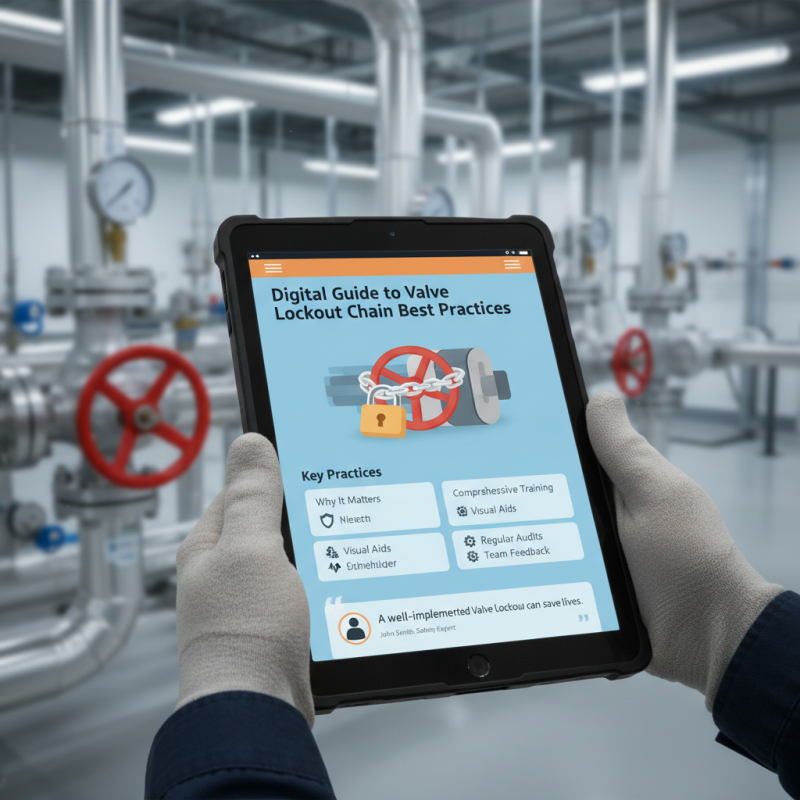 Digital Guide to Valve Lockout Chain Best Practices?