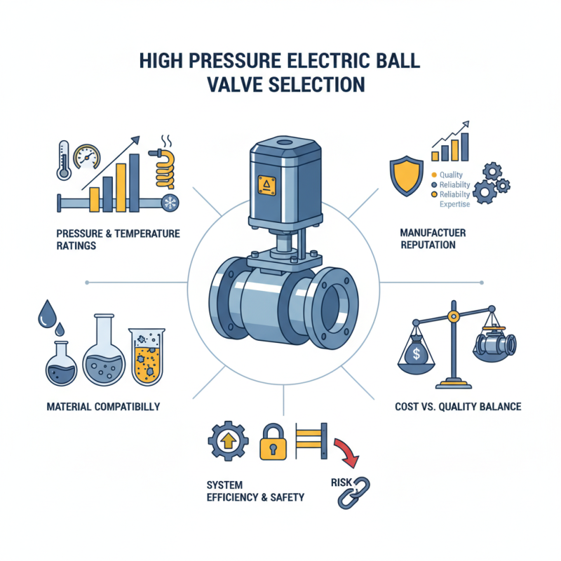 How to Select the Best High Pressure Electric Ball Valve?
