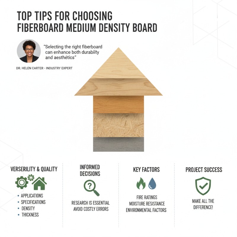 Top Tips for Choosing Fiberboard Medium Density Board?