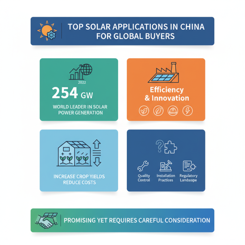 Top Solar Applications in China for Global Buyers?