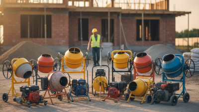 Top 10 Small Cement Mixer Concrete Options for Your Projects?