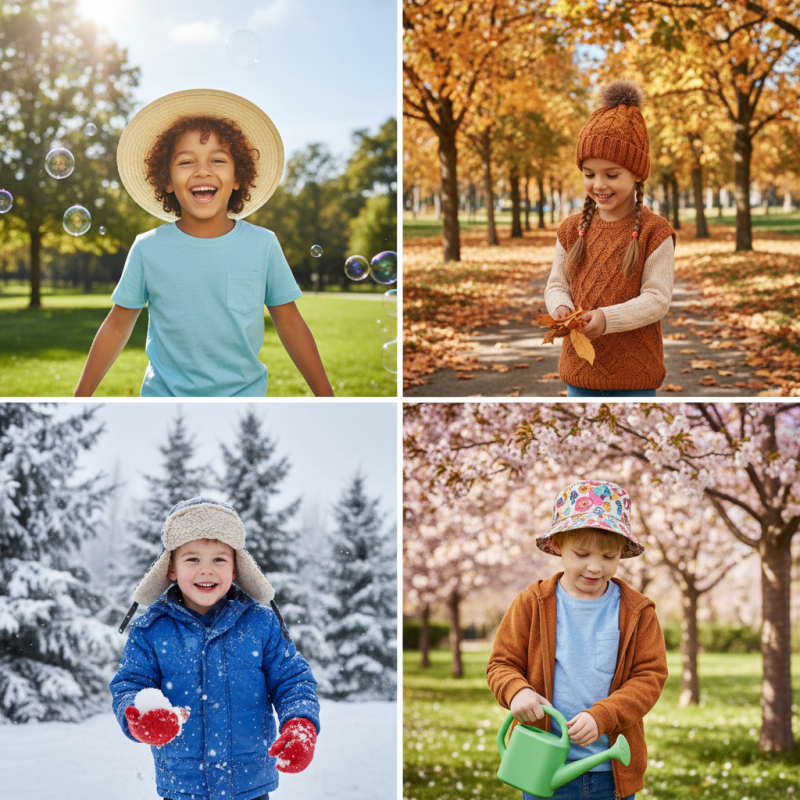 How to Choose the Best Kids Hats for Every Season