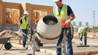 Top Small Cement Mixer for Concrete Projects Worldwide?