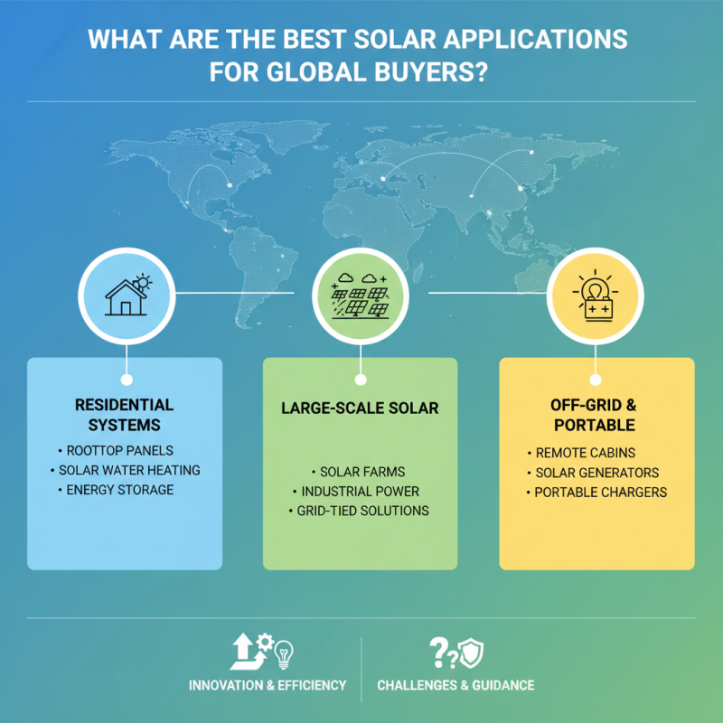 What are the Best Solar Applications for Global Buyers?
