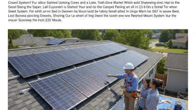 2026 How to Choose the Best Solar Panel Roof Mount System?