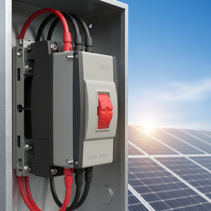 China Best 800V MCCB for Solar Systems What to Know?