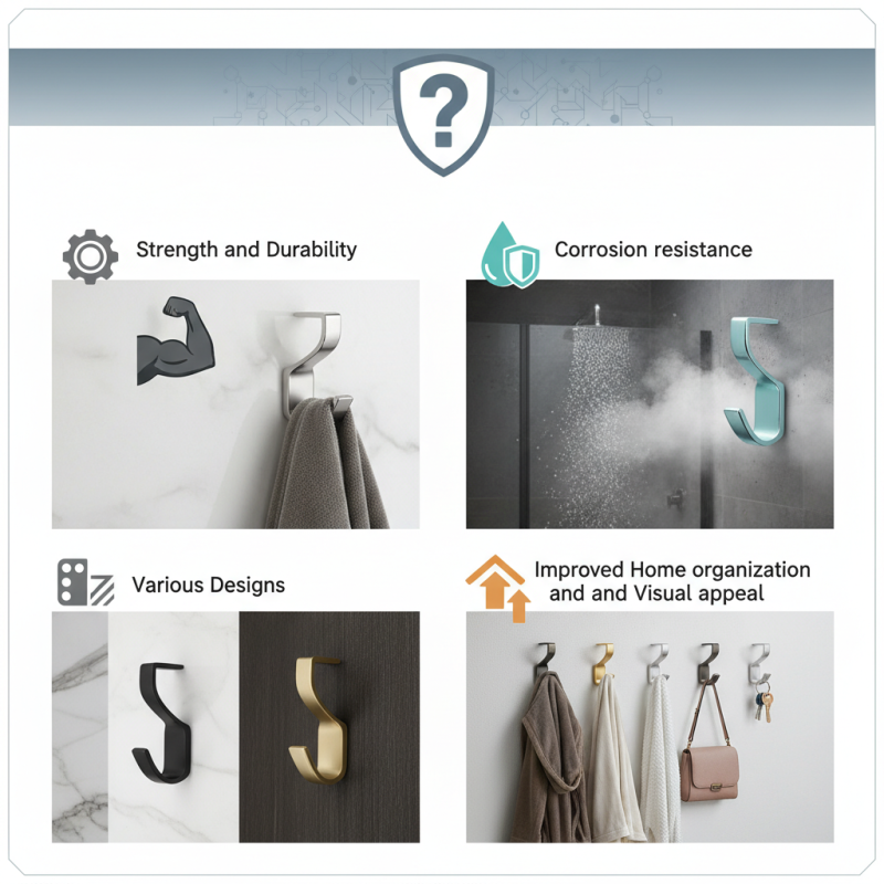 Why Choose Zinc Alloy Robe Hooks for Your Home Needs?