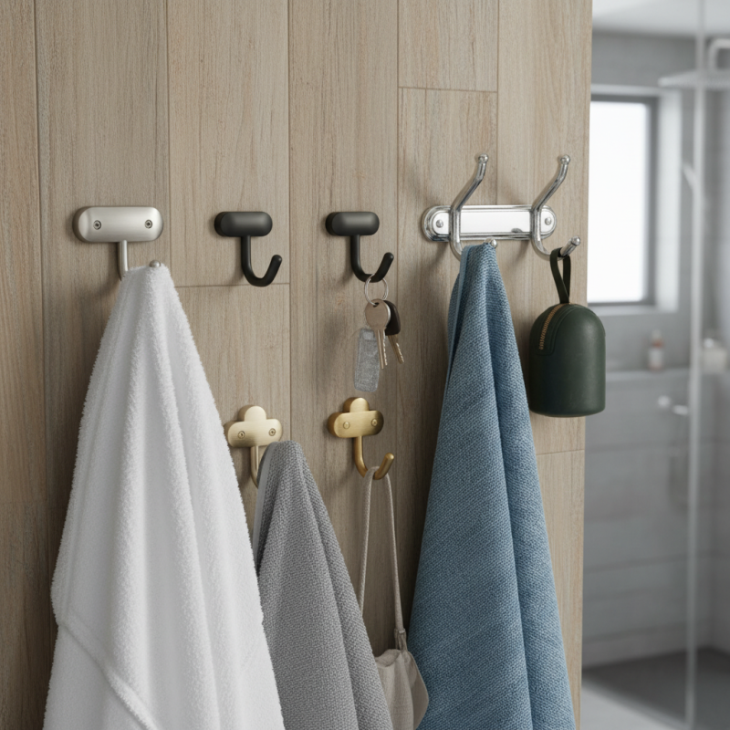 How to Choose the Best Zinc Alloy Robe Hooks for Your Needs?