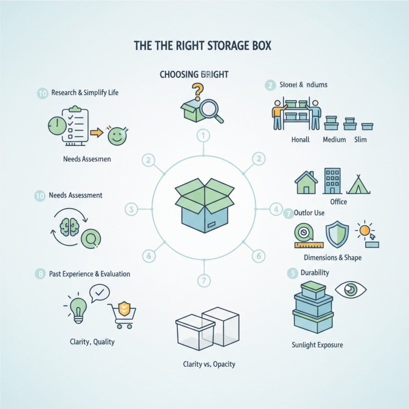 Top 10 Tips for Choosing the Right Plastic Box for Storage?